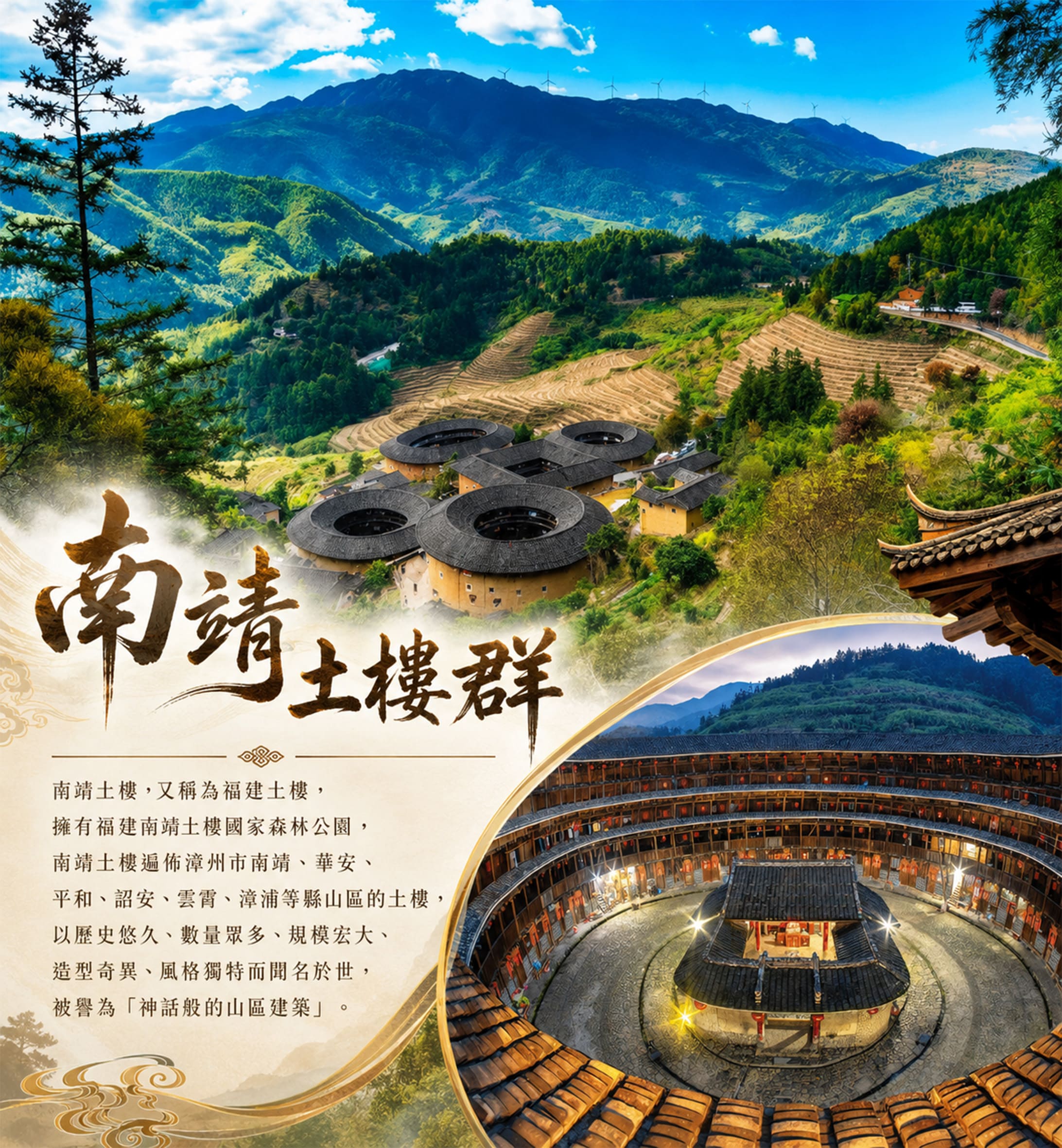南靖雲水謠土樓